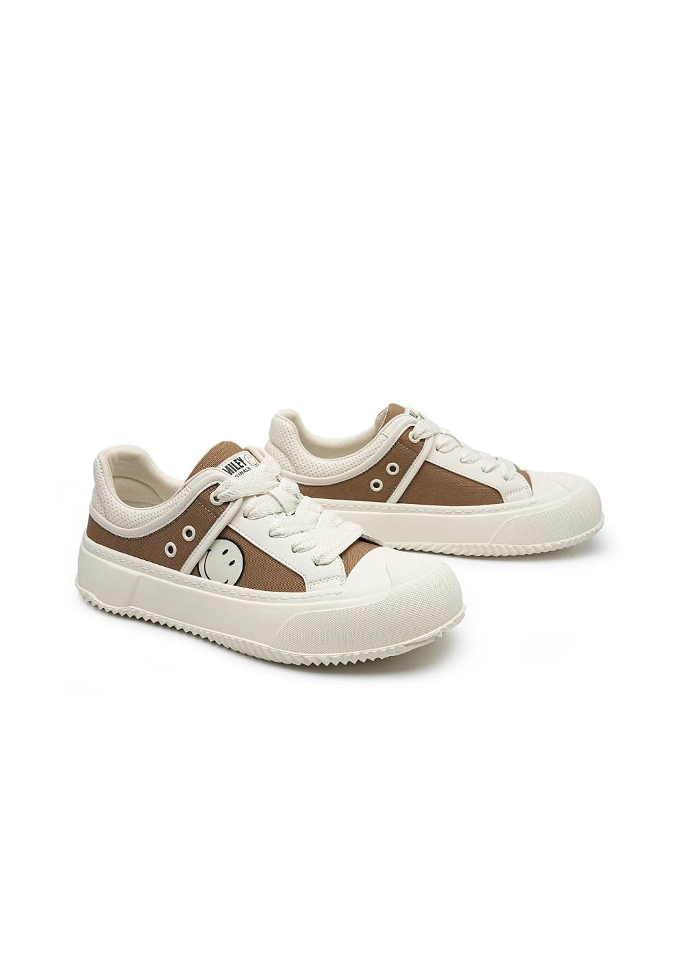 SMILEY丨Split Leather-Fabric Canvas Shoes - PSYLOS 1, SMILEY丨Split Leather-Fabric Canvas Shoes, Canvas Sneakers, SMILEY•JAPAN, PSYLOS 1